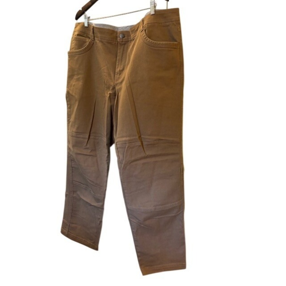 Columbia Sportswear Mens 42x32 Utility Pants Brown Articulated Knee Workwear